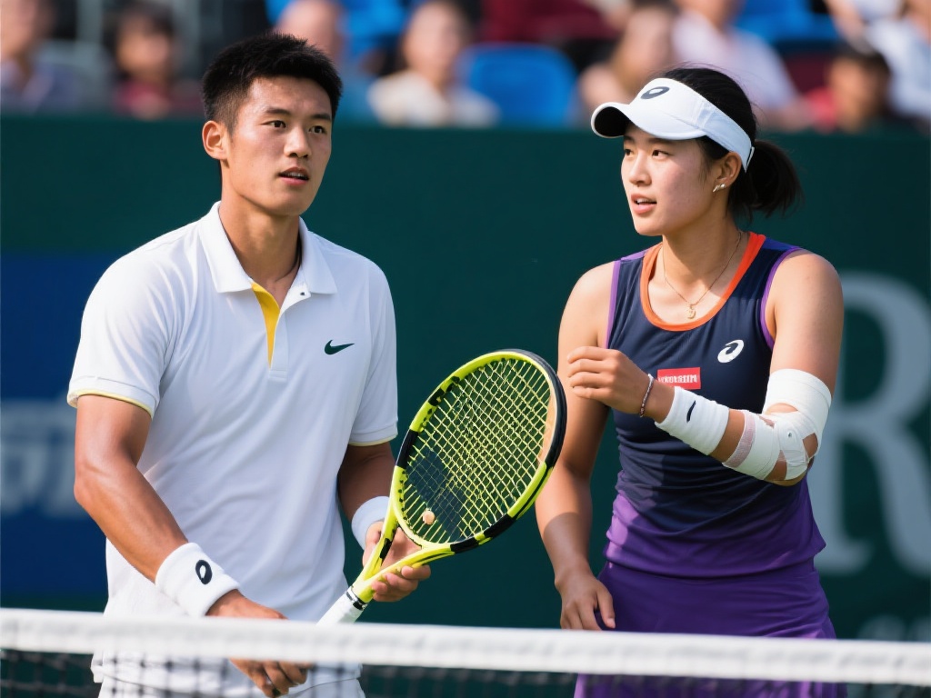 吴易昺周意双星闪耀 泰勒网球赛决赛对决 吴易昺出身于一个普通家庭,自幼面临资金与